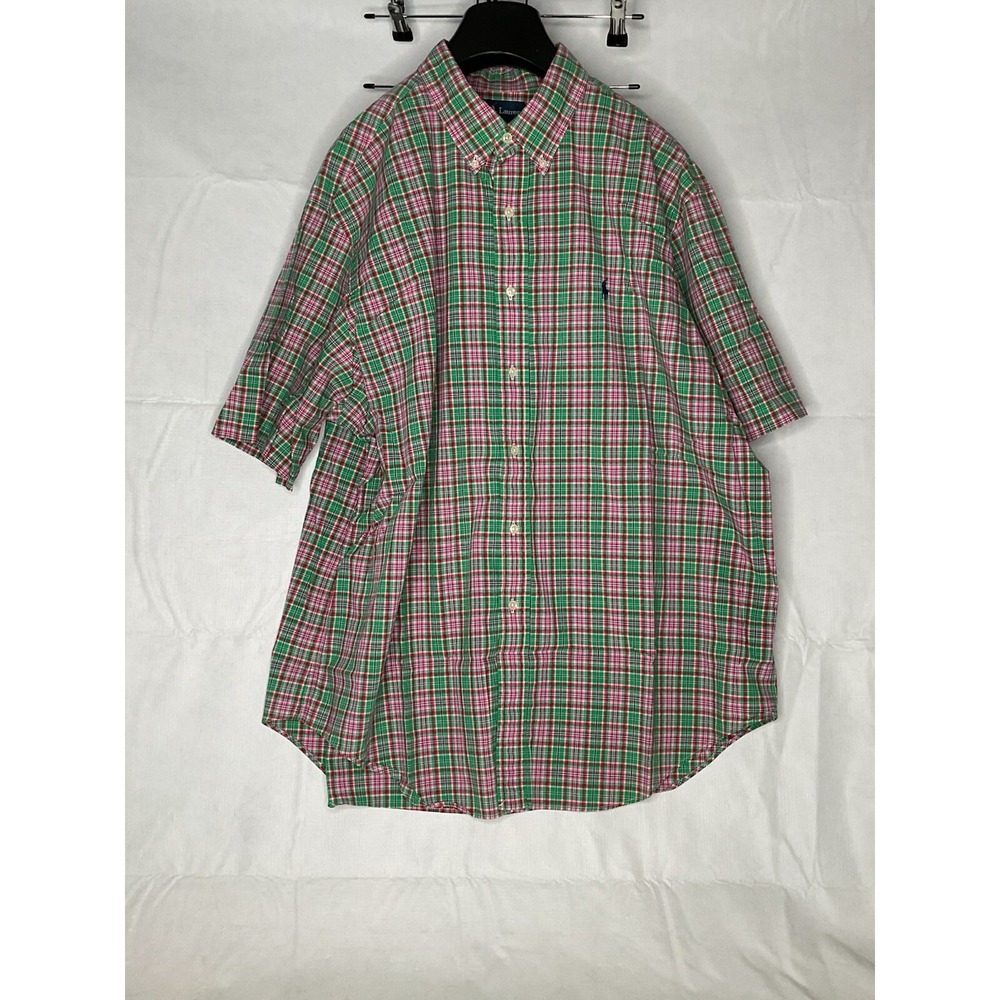 Ralph Lauren Classic Fit Button Down Short Sleeve Size XXL